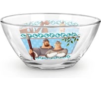 Салатник ND Play три богатыря, дизайн 1, 13 см, стекло 310850