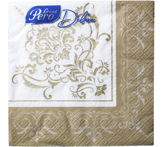 Бумажная салфетка GrandPero deluxe 33x33 см, опера, 3 слоя, 20 л 2272