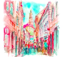 Канвас Декоретто Переулки Испании CV 9010 Декор