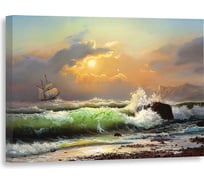 Канвас Декоретто Шторм на море CV 8004 Декор