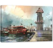 Канвас Декоретто Шумный порт CV 6035 Декор