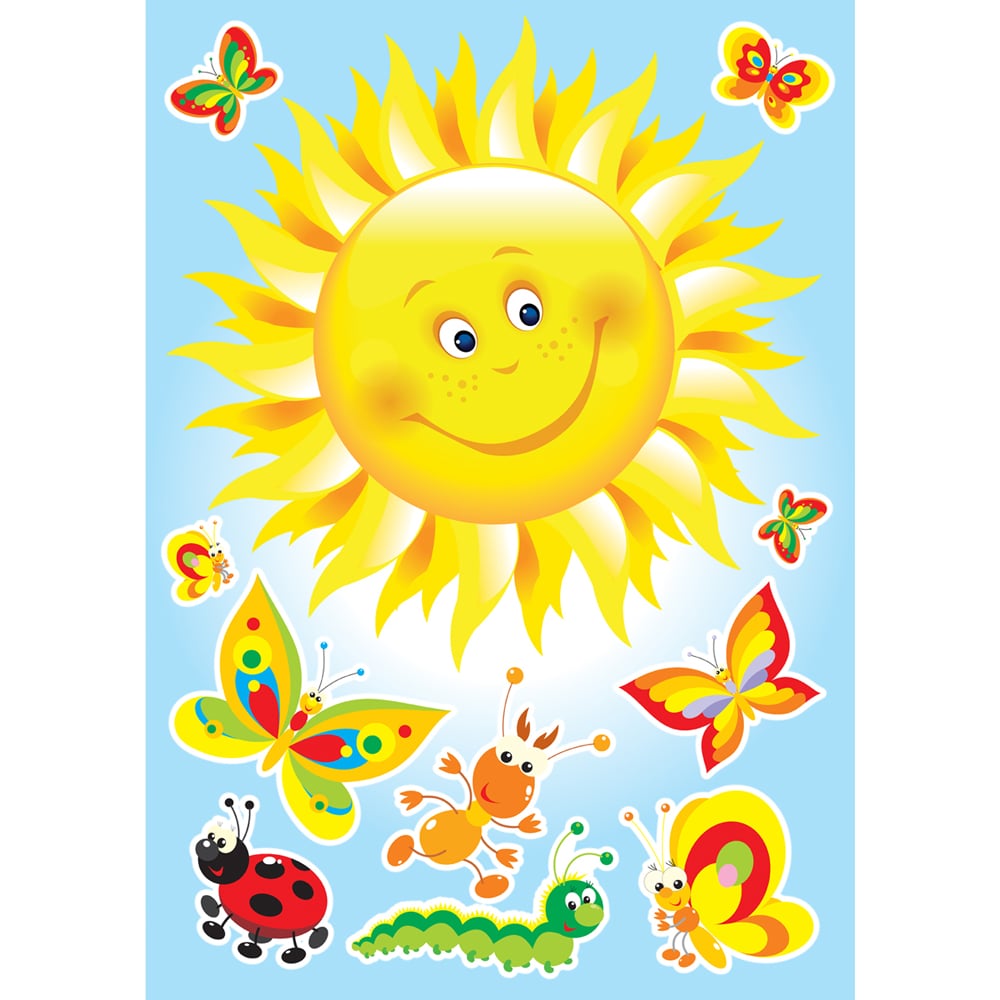 Наклейка Декоретто Румяное солнышко KJ 5002 Декор - выгодная цена ...