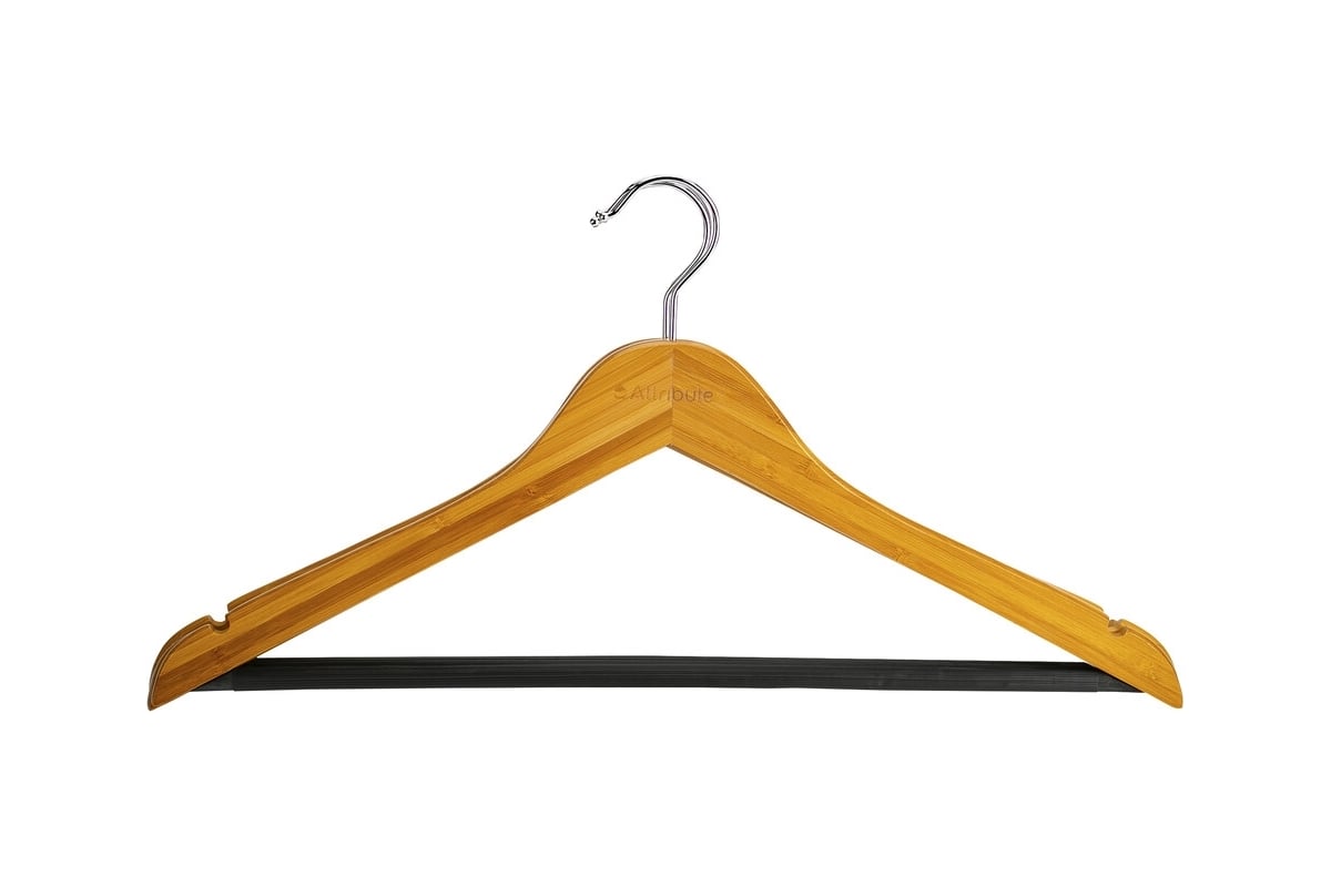 Вешалка anyday деревянная VP-40c. Attribute Bamboo вешалка. Вешалка attribute универсальная Casual 44 см. Набор плечиков.