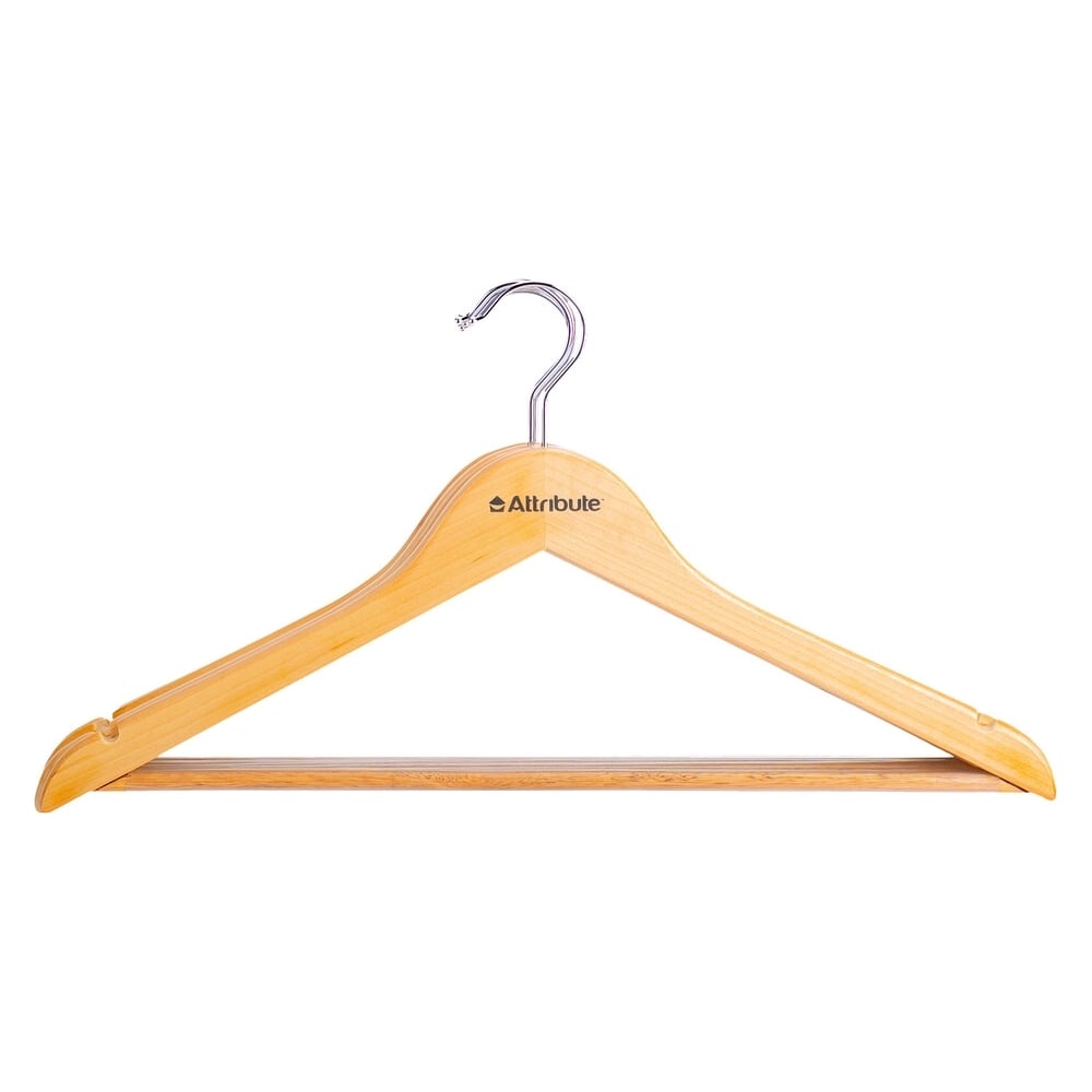 Набор универсальных вешалок ATTRIBUTE CLASSIC прямые, 44см, 6шт AHN156 ...