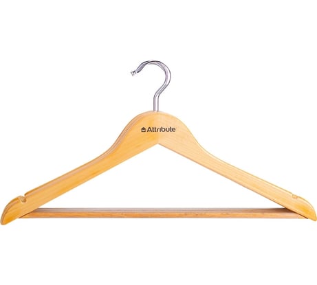 Набор универсальных вешалок ATTRIBUTE CLASSIC прямые, 44см, 6шт AHN156