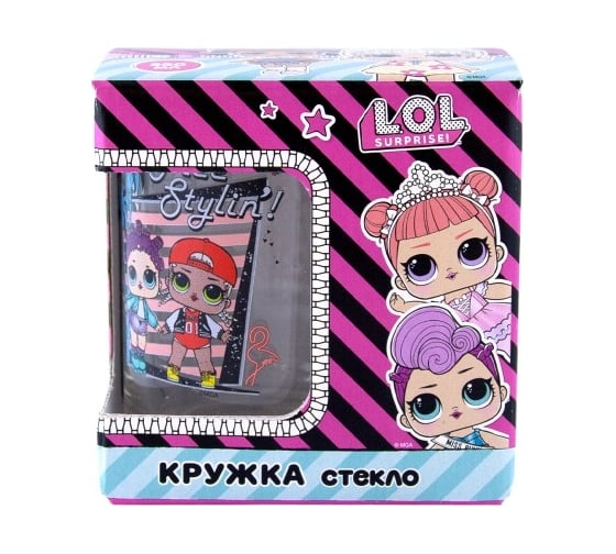 Кружка ND Play L.o.l. surprise ohsoradical в подарочной упаковке, маленькая 230 мл, стекло 298389