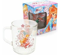 Кружка ND Play winx club, дизайн 2, в подарочной упаковке, маленькая, 230 мл, стекло 309521