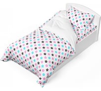 Постельное белье Капризун розовые звезды 2014-14