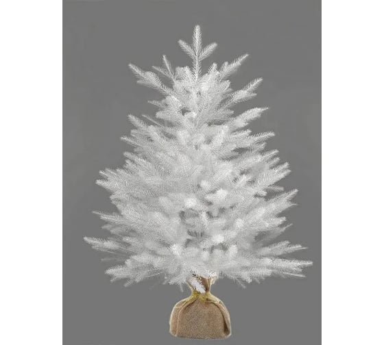 Искусственная ель National Tree Company Тиффани белая, 80 см ТФ/БЕЛ-80