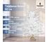 Искусственная ель National Tree Company Тиффани белая, 80 см ТФ/БЕЛ-80 7