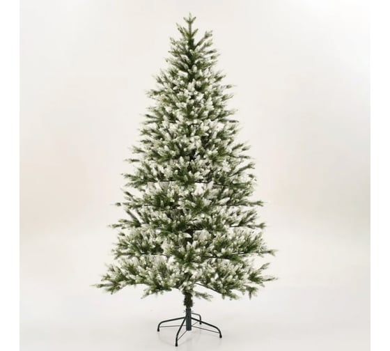 Искусственная ель National Tree Company Форест 220 см, заснеженные кончики ФОР/зл-бел-220