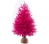 Ель искусственная National Tree Company Тиффани розовый неоновый 80 см ТФ/РЗ-80
