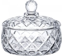 Емкость для хранения Lefard DIAMANT с крышкой, 12x10 см, 320 мл 691-072