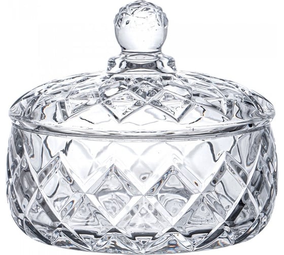 Емкость для хранения Lefard DIAMANT с крышкой, 12x10 см, 320 мл 691-072 1