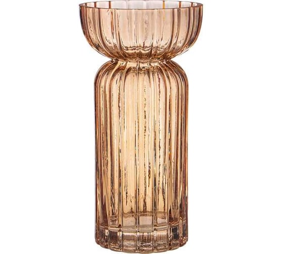 Ваза Lefard CREATION AMBER диаметр 12,5 см, высота 25 см 182-1043