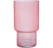Ваза Lefard JADE PINK диаметр 14 см, высота 25 см 182-1023
