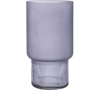 Ваза Lefard JADE GREY диаметр 14 см, высота 25 см 182-1024