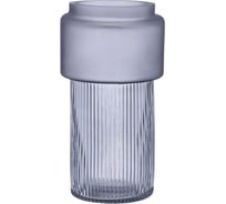Ваза Lefard JADE GREY диаметр 10 см, высота 20 см 182-1026