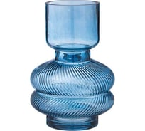 Ваза Lefard Fusion blue диаметр 15 см, высота 22 см 182-1029