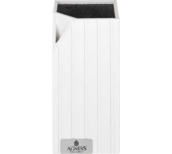 Подставка для ножей Agness универсальная, 12x12x23 см 911-689