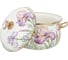 Кастрюля эмалированная Agness с крышкой, серия irises 4,8л, диа.22см подходит для индук.пл 950-582 3