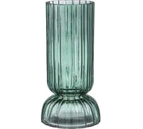 Ваза Lefard creation green диаметр 12 см, высота 25 см 182-1046