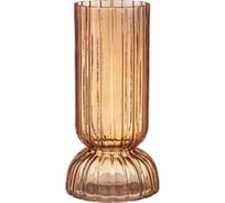 Ваза Lefard creation amber диаметр 12 см, высота 25 см 182-1045