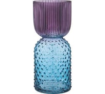 Ваза Lefard art violet/blue диаметр 13 см, высота 30 см 182-1050