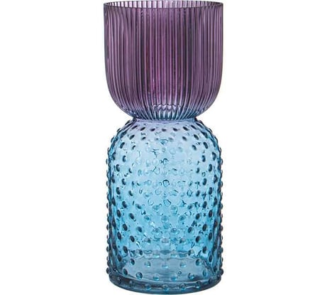 Ваза Lefard art violet/blue диаметр 13 см, высота 30 см 182-1050