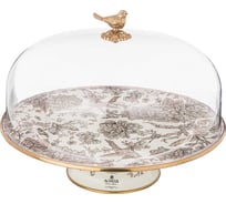 Тортовница с крышкой Agness, серия royal garden диа. 30см 950-096