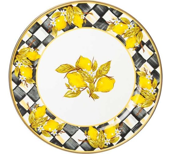 Тортовница с крышкой Agness, серия лимон, диа. 30см 950-559