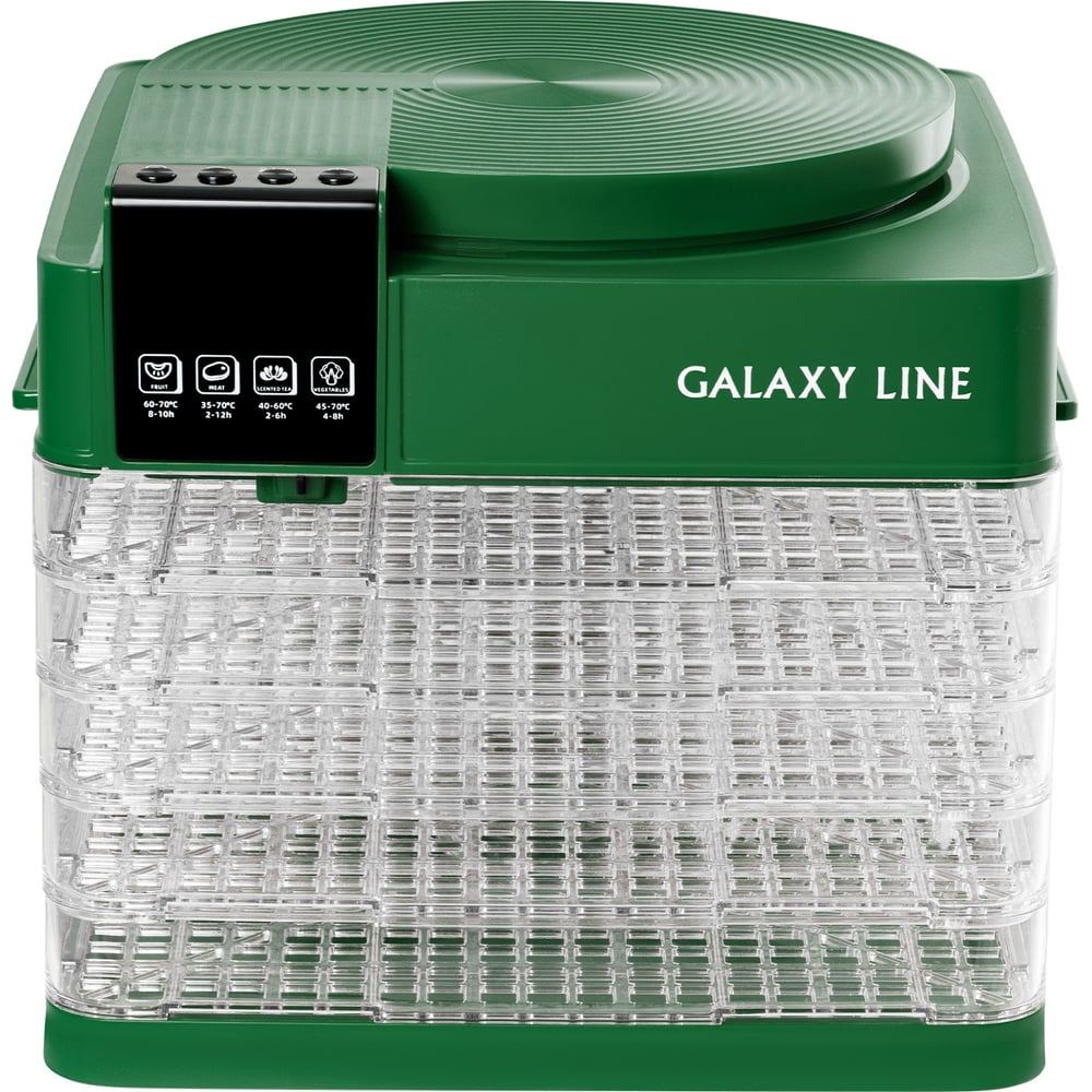 Электросушилка для овощей и фруктов Galaxy LINE GL 2630 ЗЕЛЕНЫЙ ...