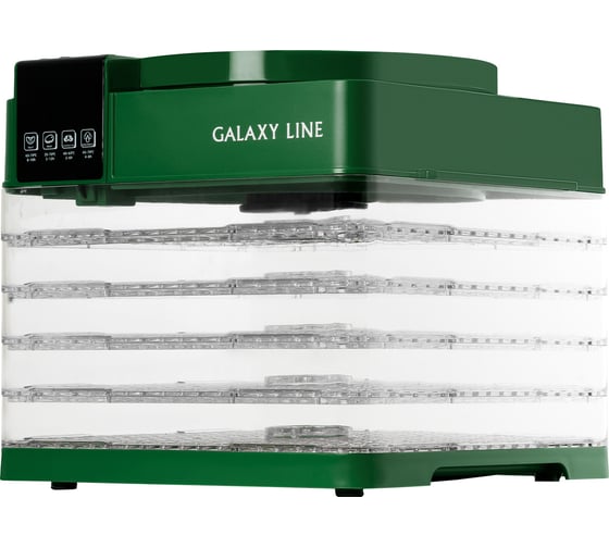 Электросушилка для овощей и фруктов Galaxy LINE GL 2630 ЗЕЛЕНЫЙ 7020926306