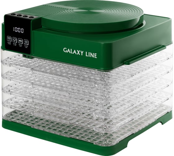 Электросушилка для овощей и фруктов Galaxy LINE GL 2630 ЗЕЛЕНЫЙ 7020926306