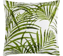 Наволочка декоративная Этель 40x40 см, Tropics, зеленый, 100% хлопок 7533251
