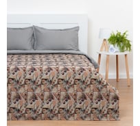 Покрывало гобеленовое Этель Иллюзия 140х200 см, плотность 300 г/м2, 30% хлопок, 70% п/э 6969381