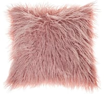 Декоративная подушка Wess 40x40 см new pink эко мех D02-24