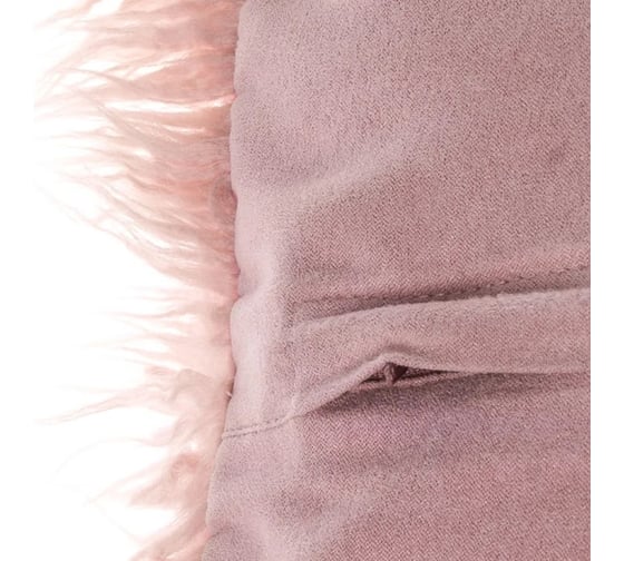 Декоративная подушка Wess 40x40 см new pink эко мех D02-24