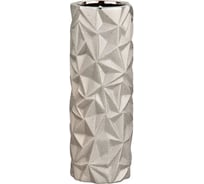 Ваза Lefard АЙСБЕРГ тонированное серебро, 12.5x12.5x31.5 см 112-343