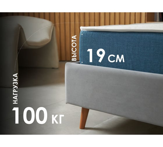Матрас Димакс Практик Базис плюс 1000, 80x200 см 10096_80_200