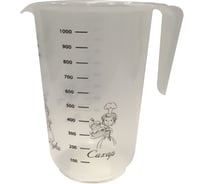 Кувшин Мультипласт Групп мерный 1 л с рисунком PP MPG6962
