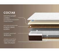 Матрас Димакс Мега Медиум 90x190 10019_90_190