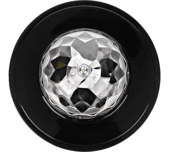 Диско-светильник TDM ELECTRIC дс-01, 4,5 вт, многоцветный, горизонтальной и вертикальной проекции, 220 в, черный SQ0361-0504