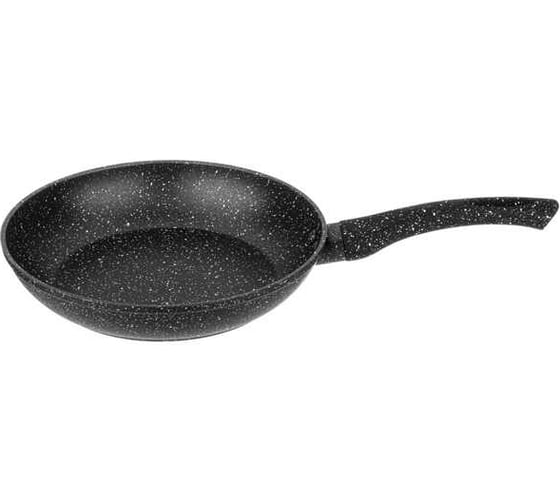 Сковорода Agness с антипригарным покрытием BLACK MARBLE, 22x4,5 см 932-513