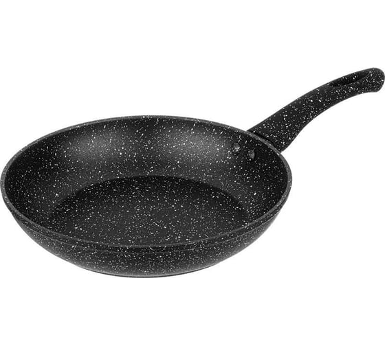 Сковорода Agness с антипригарным покрытием BLACK MARBLE, 20x4,3 см 932-512