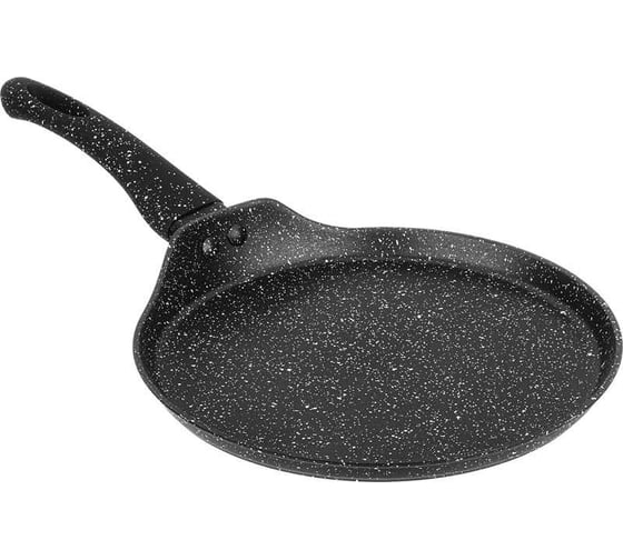 Сковорода блинная Agness с антипригарным покрытием BLACK MARBLE, 22x2 см 932-517