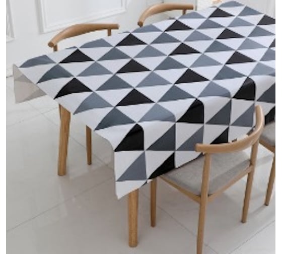 Скатерть Dekorelle ПВХ на тканевой основе Adele 518, размер 180x140 см A518_180х140 1