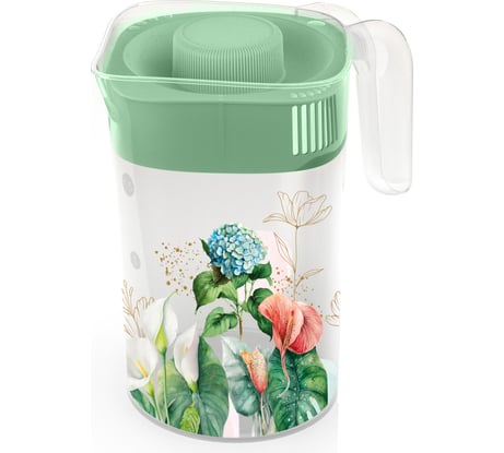 Кувшин Полимербыт с крышкой Гармония 2 л 431752600