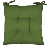 Подушка на стул Guten Morgen высокая, Цвет: Зеленый 40x40 см СРТ-зел-40-40