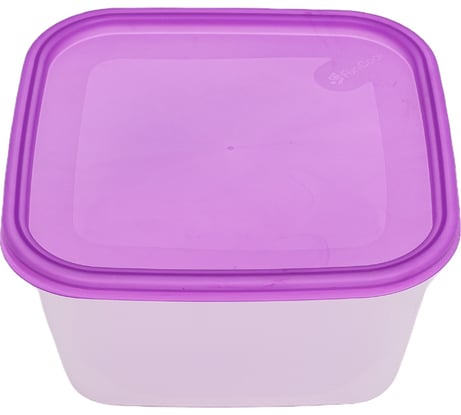 Емкость Funcook для продуктов квадратная 2,6 л Фьюжн FC1106